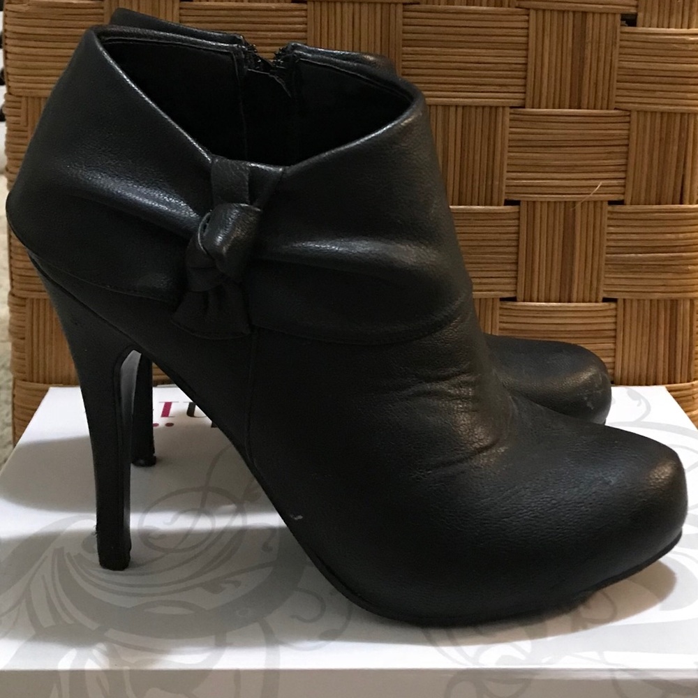 Black Heel Booties